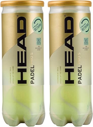 Miniatura 2 de HEAD Padel Pro S Balls, Negro, S