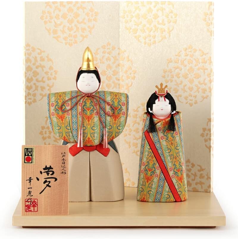 博多びーどろ 粋工房 ガラスのお雛様 「雅」ガラス製 置物 GN-07 山崎