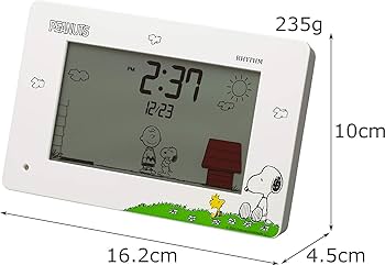 Amazon.co.jp: リズム(RHYTHM) スヌーピー 目覚まし時計 おもしろ