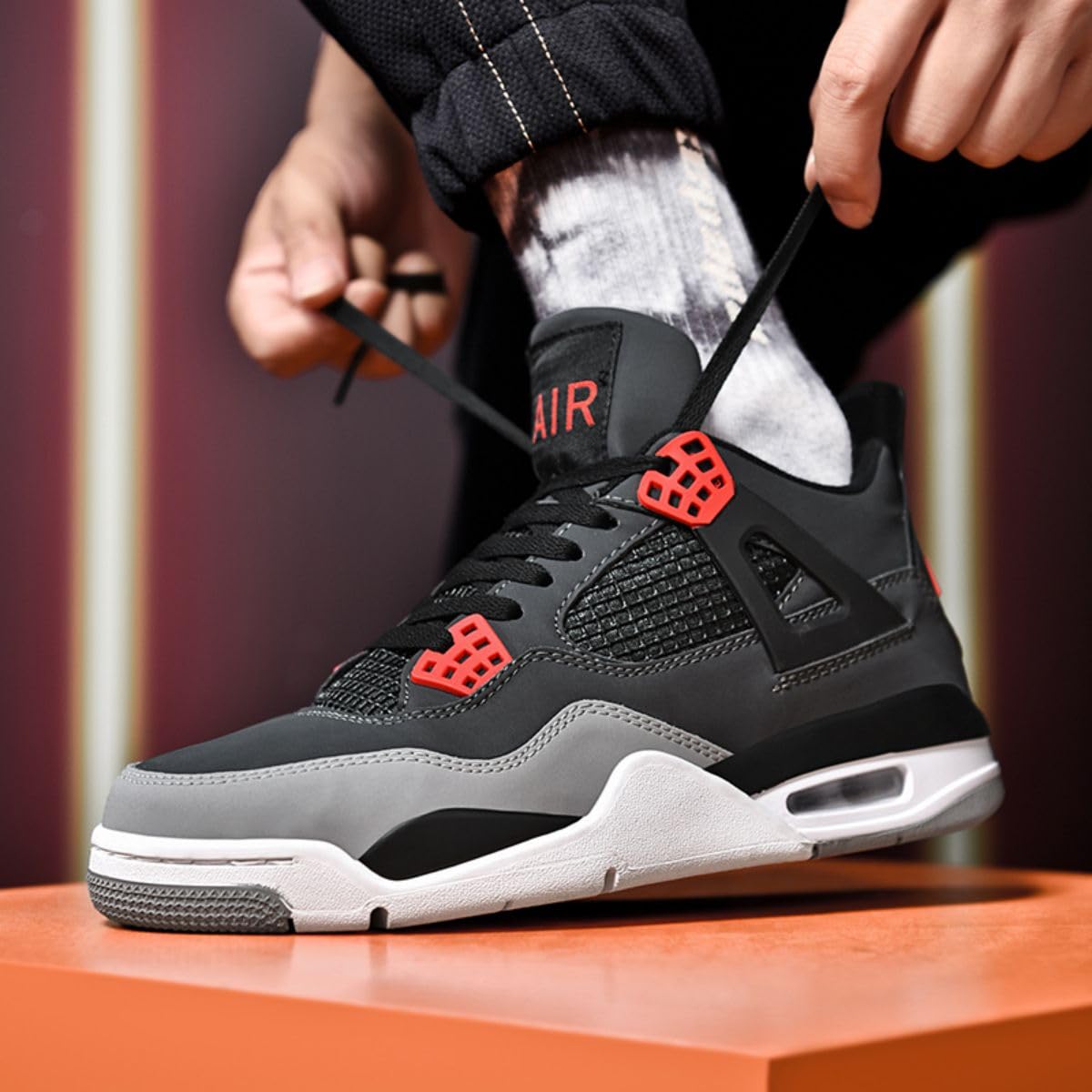 Herren-Basketball-Schuhe Herren-Sport-Schuhe Große Sportschuhe