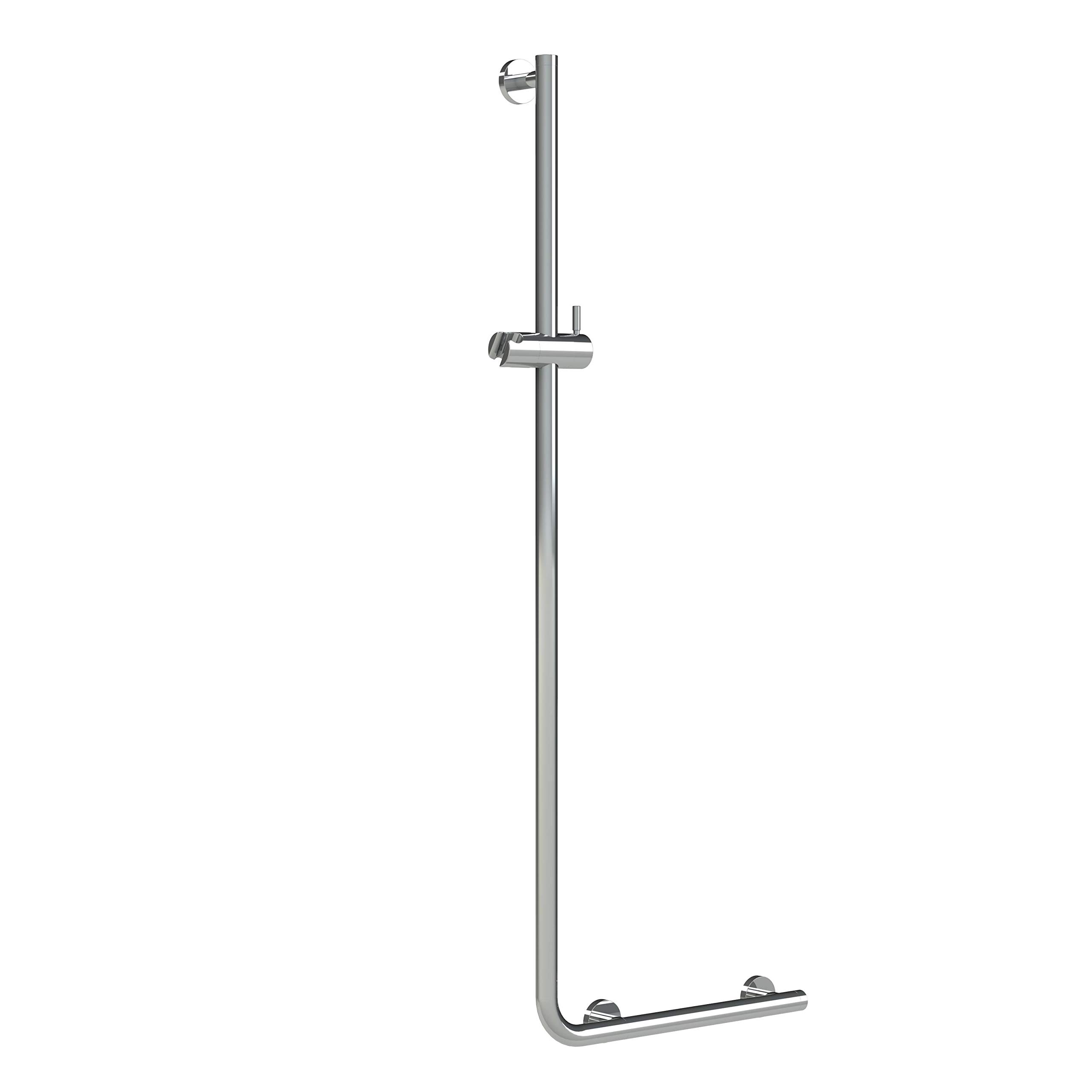 TIGER Boston Comfort & Safety Maniglione di Sicurezza, Acciaio (Inox Lucidato), 45,3 x 114 x 7,7 cm