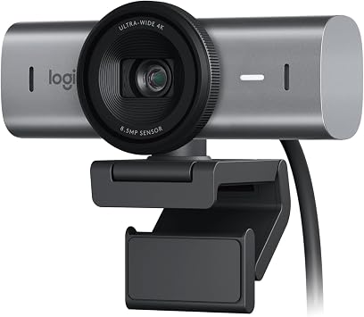 Logitech MX Brio Ultra HD 4K Collaboration and Streaming Webcam