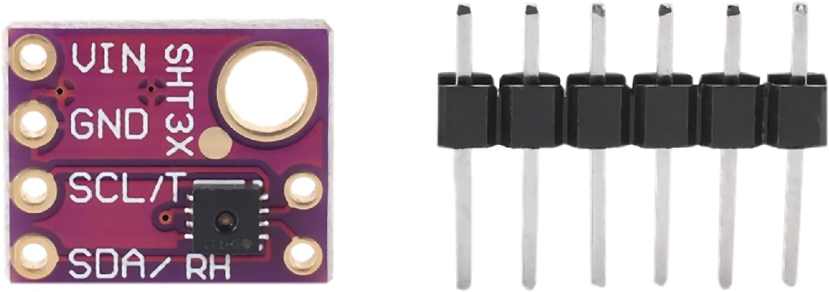 Automobile accessories 3Pcs SHT31-D Temperature Humidity Sensor Digital Output Sensor Module IIC I2C Interface 3.3V for Arduino Raspberry Pi High performance