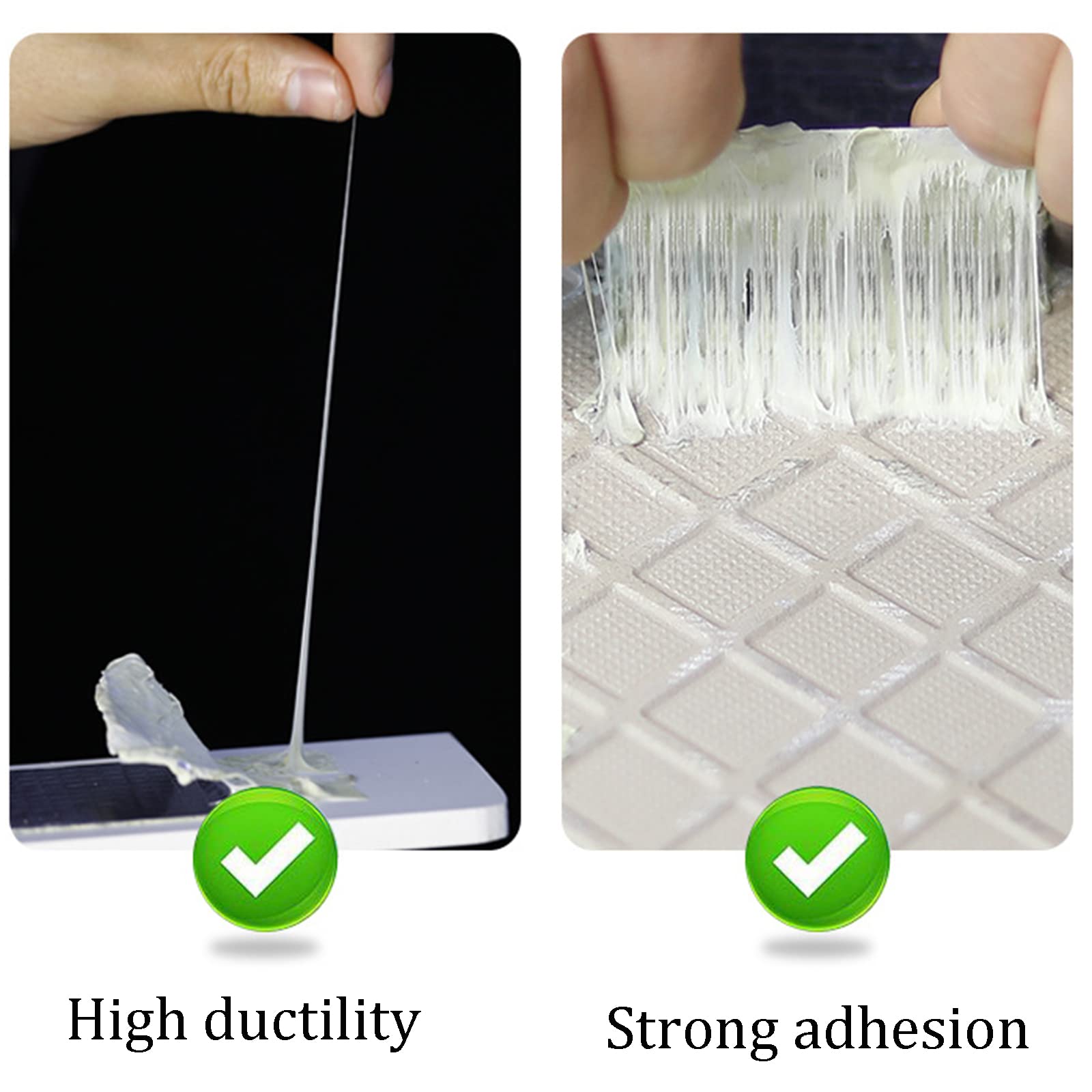 Cinta de butilo, cinta de butilo resistente al agua, Cinta de butilo, cubierta de escotilla for exteriores, cinta de reparación permanente a prueba de fugas for tuberías/Metal/toldo RV/fugas de techo/