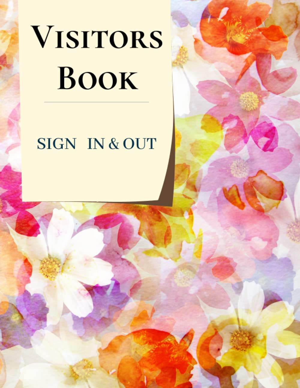 Visitors Book Sign In and Out: Track and Trace Sign In Book With Vehicle Reg & Contact Tracing Register For Workplace & Businesses| Record Over 2400 Entries| 8.5 x 11