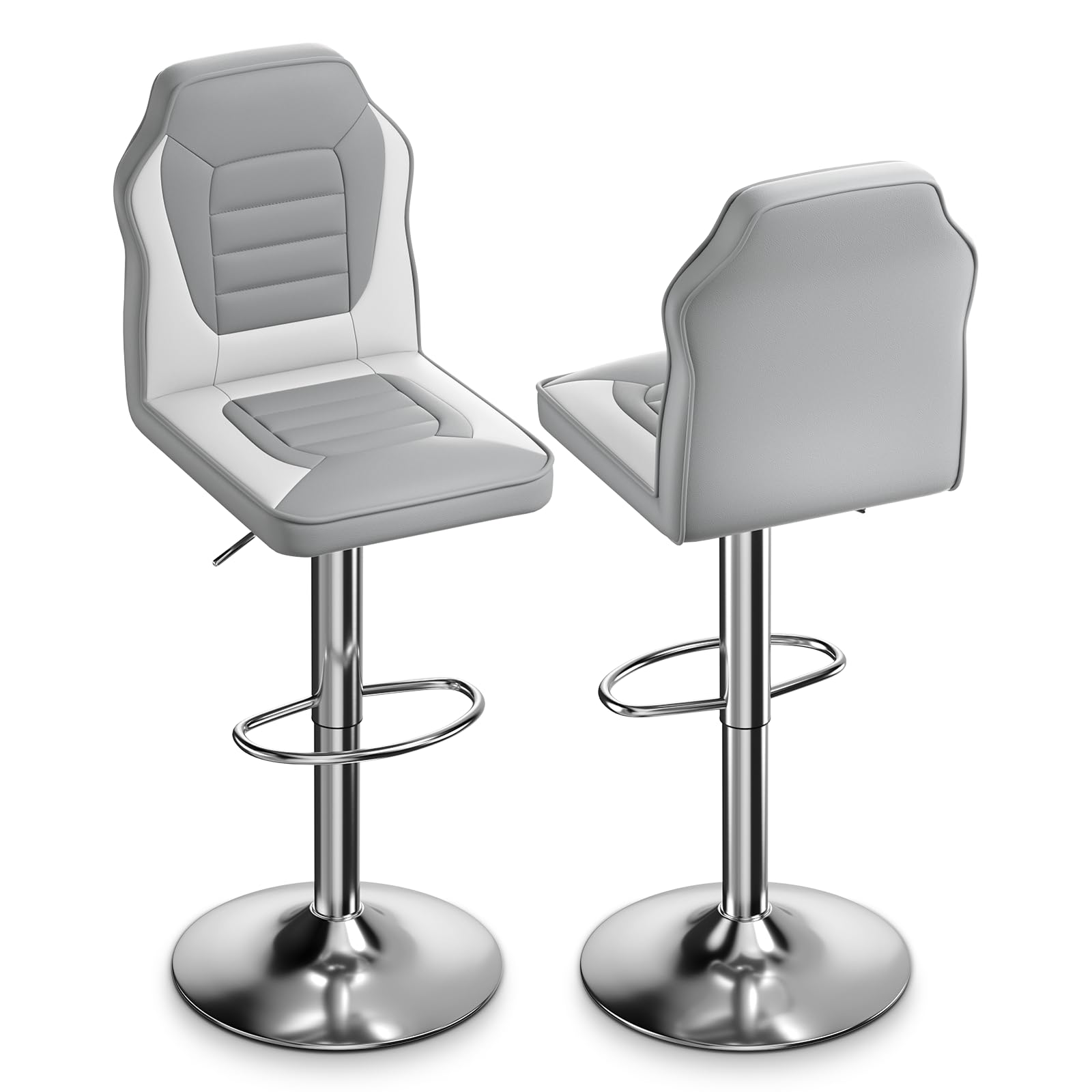 Magshion Racing Seat Bar Stools Set of 2
