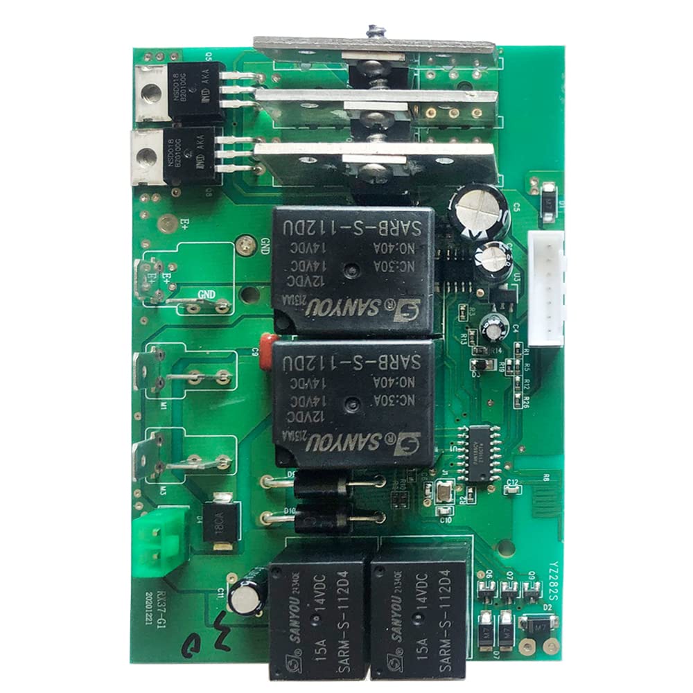 Weelye RX71-1 (RX37) - Caja de control de ruedas eléctricas de 12 V, 200 W de alta potencia, kit de conversión de actualización de ruedas eléctricas de 12 voltios con control remoto 8