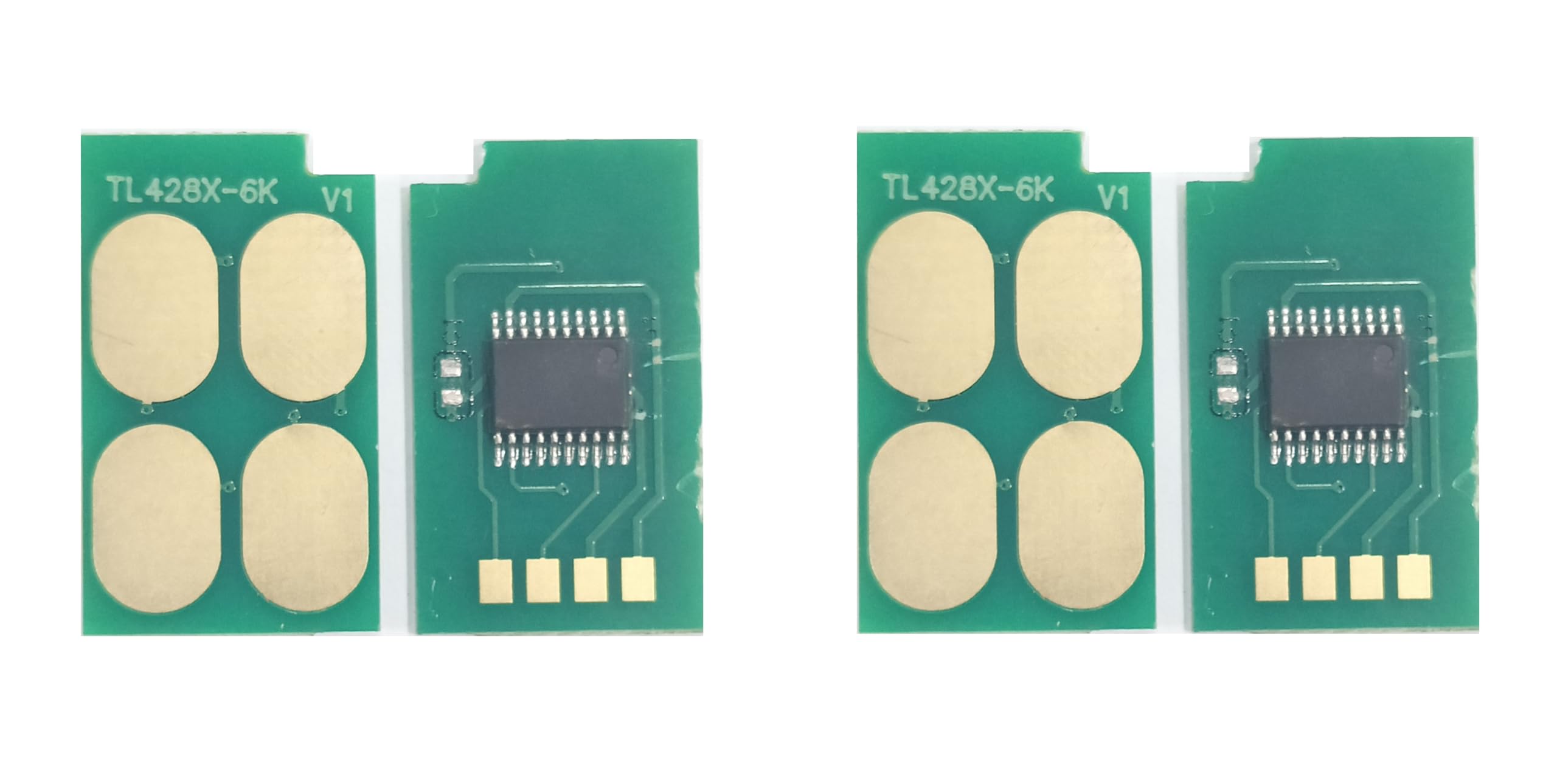 morel TL-428 Toner CHIP COMPITABLE with Pant P3308 P3308DN P3308DW M7108DN (2 PCS) Black Ink Toner (Toner CHIP, Pack 2)