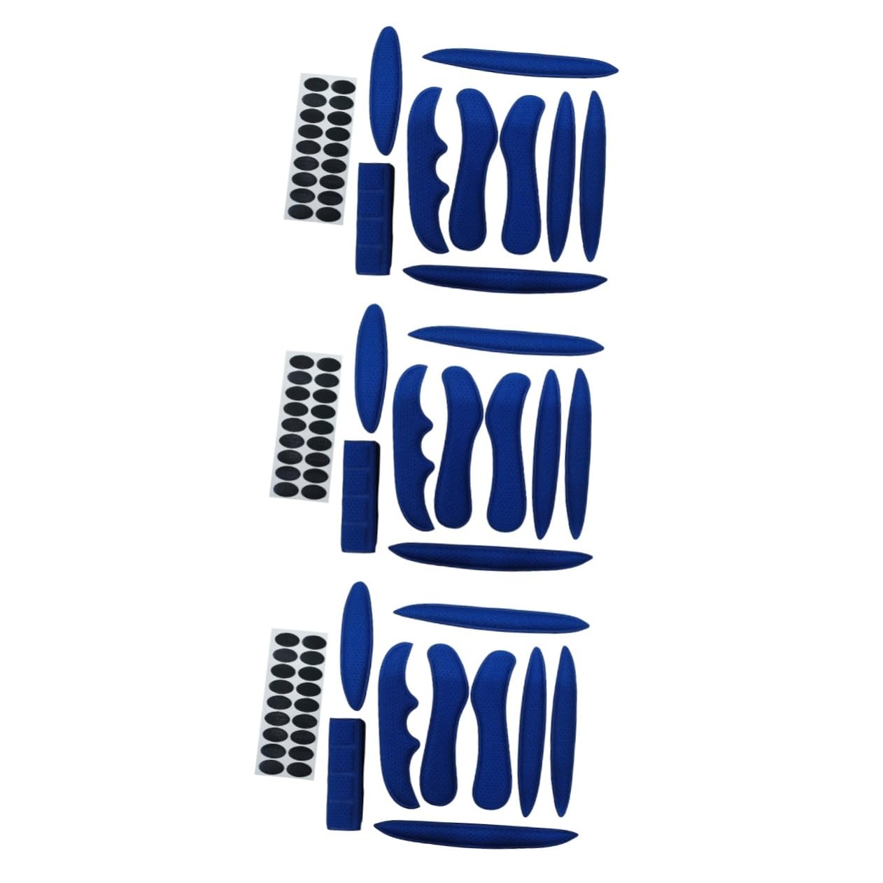 NOLITOY 3 Sets Helmet Liner Cycling Helmet Pad Helmet Replacement Pads Riding Helmet Sponge Pads kit Foam mats for Kids Kid Helmet Safety Helmet Inner Pads Absorption Helmet Pad