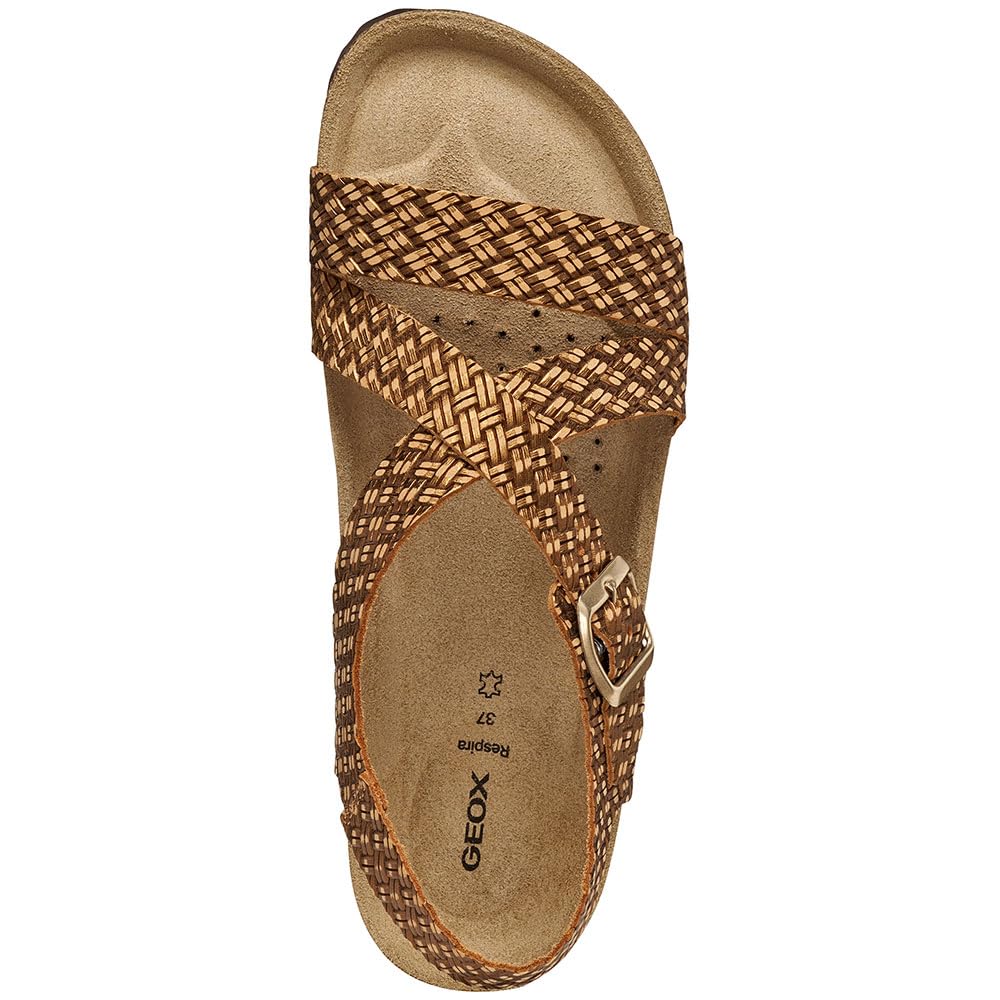 Geox D Brionia B Sandalia planaMujer