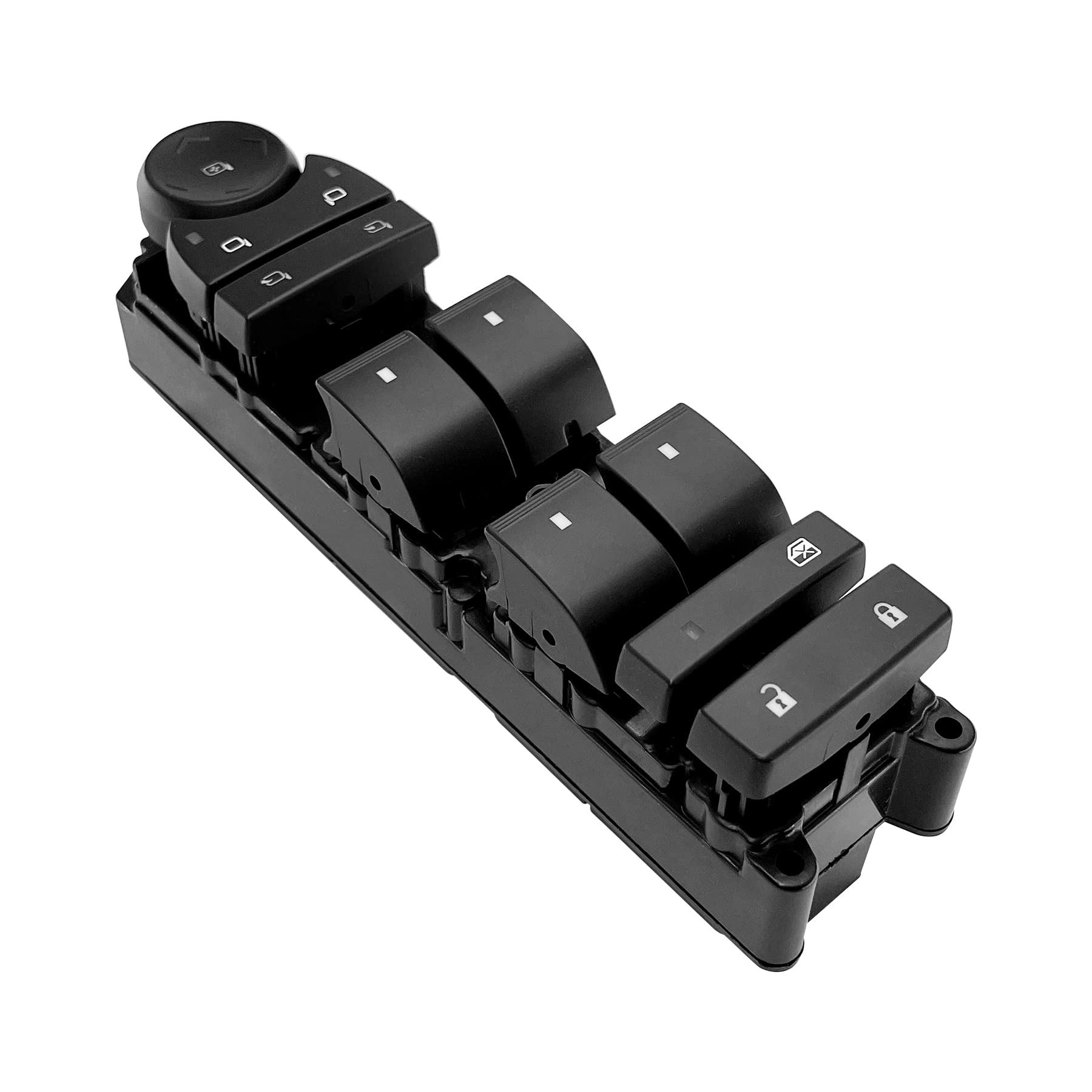 Photo 1 of Master Power Window Switch Door Lock Front Driver Side with Mirror Switch | Replacement for 2009-2014 Chevy Suburban 2500, GMC Yukon XL 2500 & Cadillac Escalade | Replaces# 20835555, 20790061