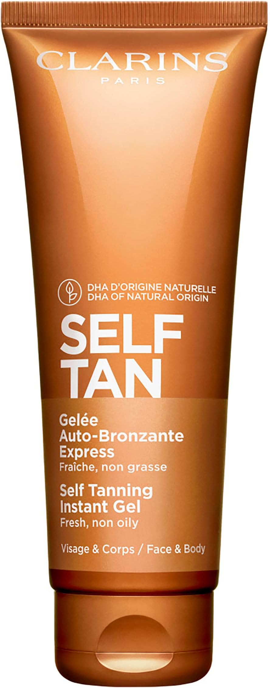 Clarins Self Tanning Instant Gel 125ml | Fast-Drying, Streak-Free Bronzing Gel for a Natural, Radiant Glow