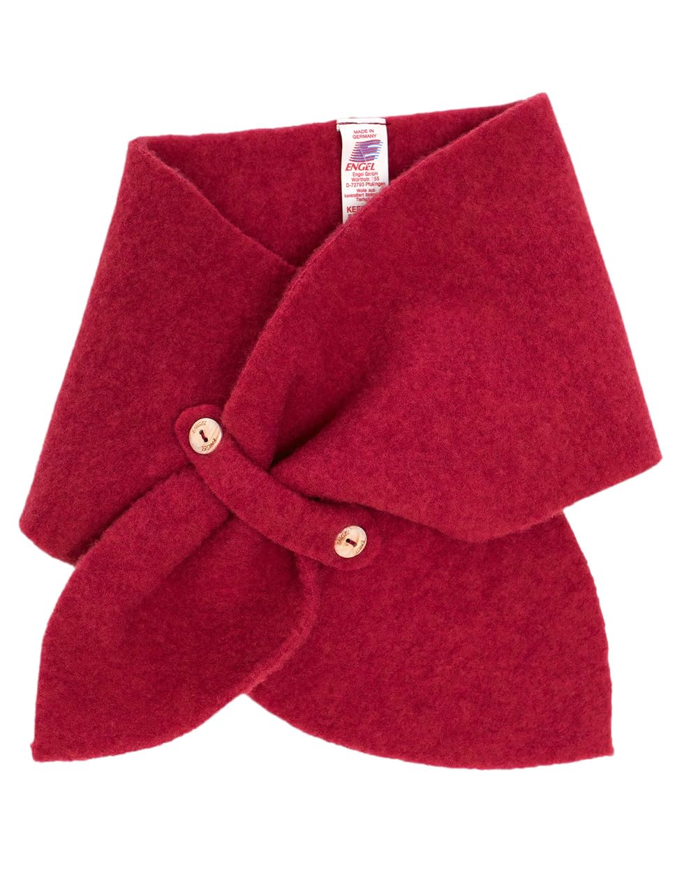 Engel Natur, Merino Children's Fleece Scarf, 100% Wool (kbT), 80x20 cm