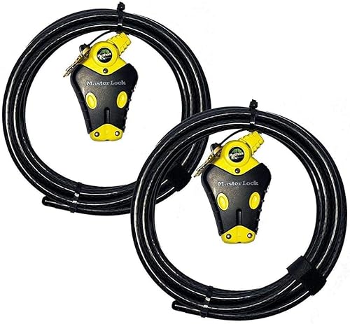 Master Lock 8413 Python - Cerraduras de cable (Maestra)