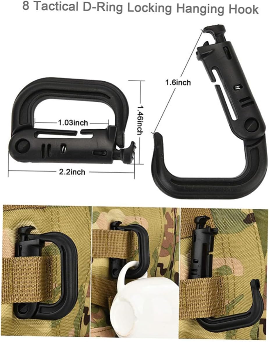 BESPORTBLE 1set Backpack Accessory for Camping Hiking Storage Pockets for Money Cards Supplies for Travel Climbing Outdoor Activities