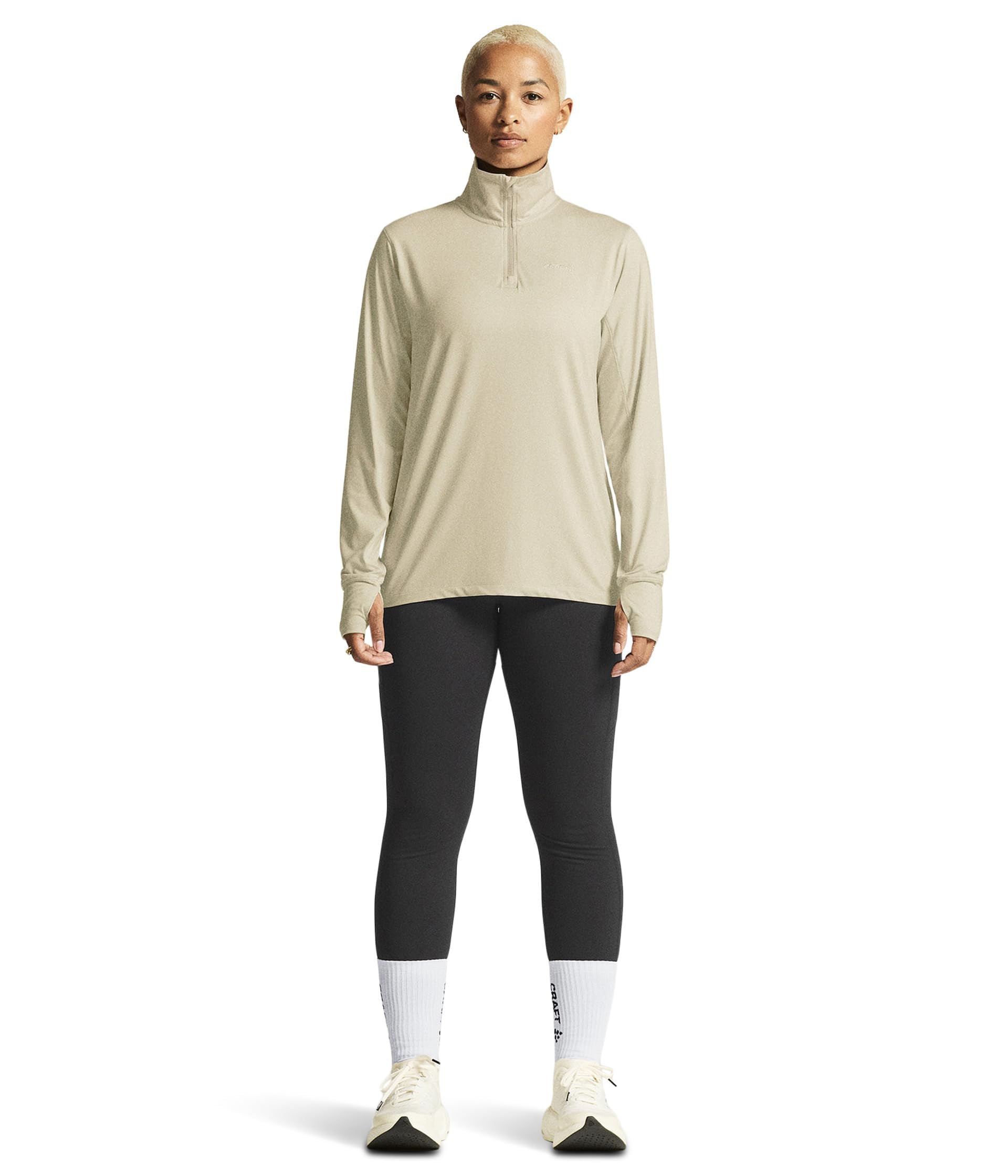 Craft Flow HalfZip Longsleeve Kobiety Flow Halfzip Longsleeve