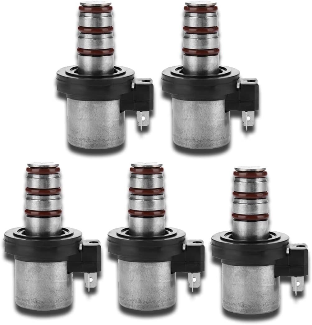 Keenso 5Pcs Transmission Solenoid Kit, Automatic