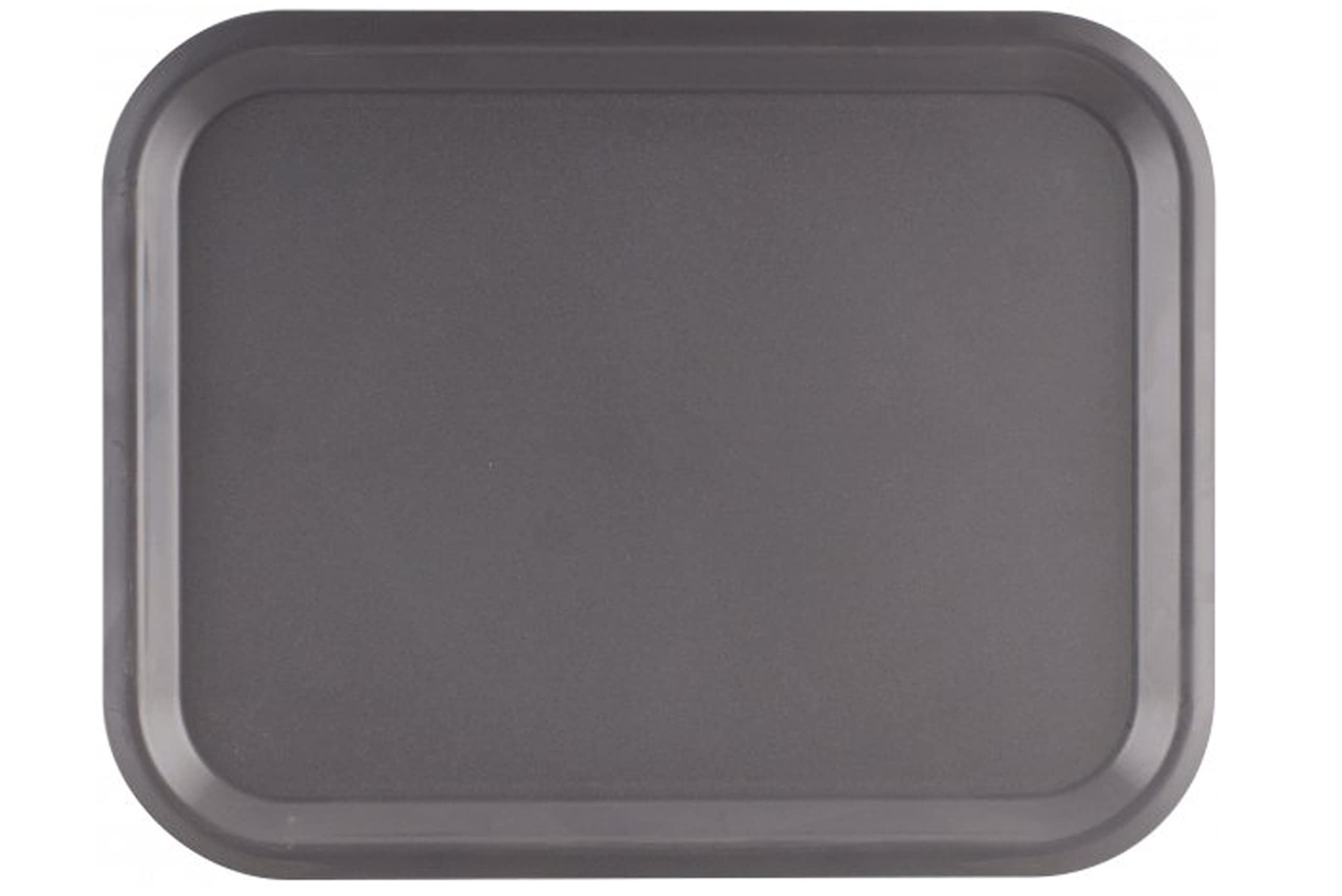 Roltex Serving Tray 44×33.5cm ABS Chip & Scratch Resistant (Dark Grey)