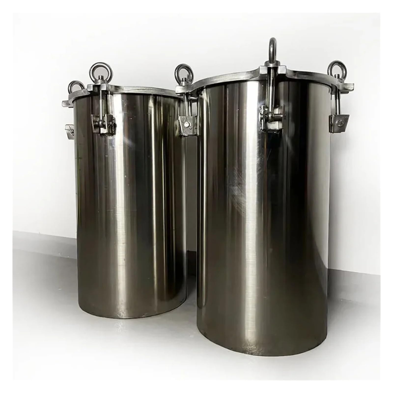 Stainless Steel Pressure Tank with Side Outlet 2L halbautomatischer Klebstoffspender for Epoxidharz AB Mischen von Doming-Flüssigkleber Zwei-Flüssigkeits-Dosiermaschinenausrüstung(220V)