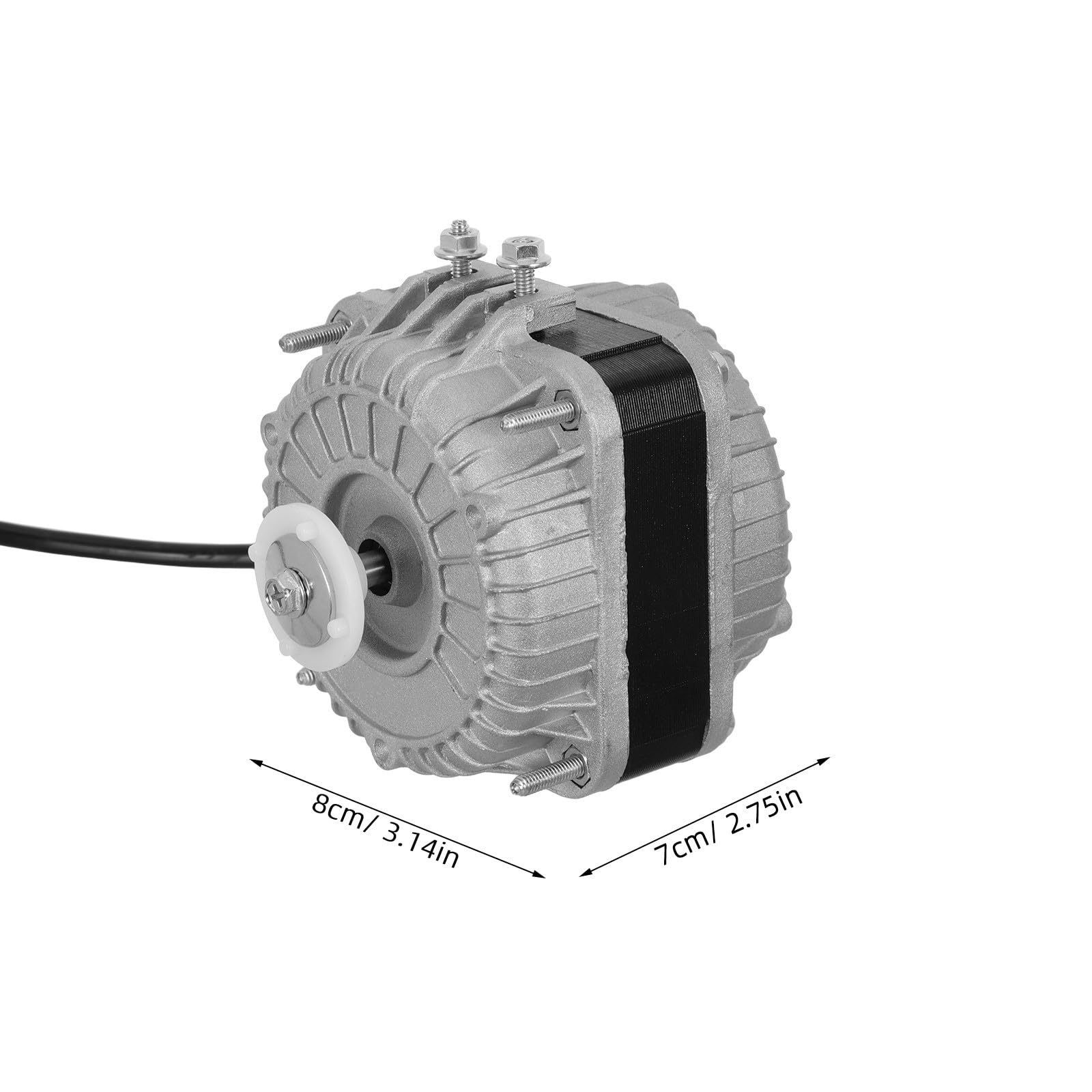 ARTIBETTER Moteur de Ventilateur à Courant Alternatif 33w 220v pour Réfrigérateur et Congélateur Yzf10-20 en Métal Fonctionnement Silencieux et Contrôle Précis Température pour Usage
