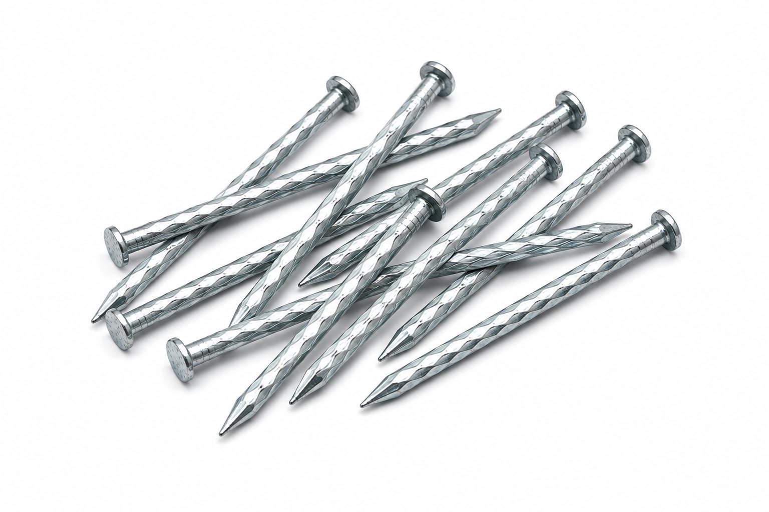 Sylix Hard Steel Concrete Nails - 100 Pack -5 Sylix Hard Steel Concrete Nails - 100 Pack -5