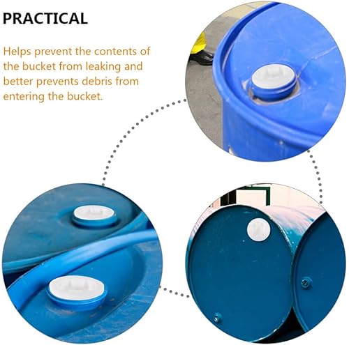 Miniatura 2 de Cabilock Tapones de tambor de 8 piezas para evitar fugas de líquidos, fácil de usar, tapón de tornillo para almacenamiento y transporte