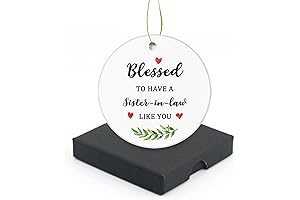 Winter Season décor: Sister-in-Law Christmas Tree Ornament