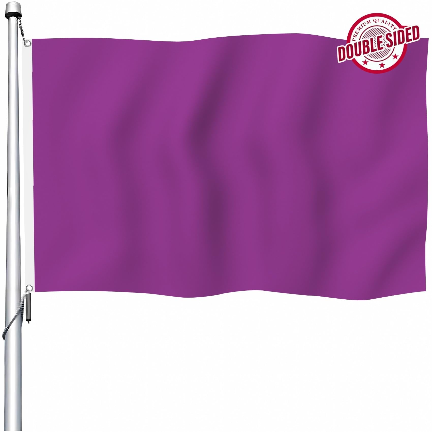 Utah Jazz Purple Double-Sided House Banner Flag - 28"x40" Official Team Flag (Polyester)