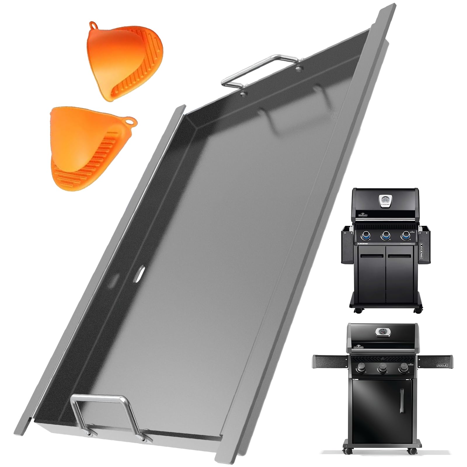 Flat Top Griddle Insert for Napoleon Rogue 425 Series R425 R425-1 R425-2
