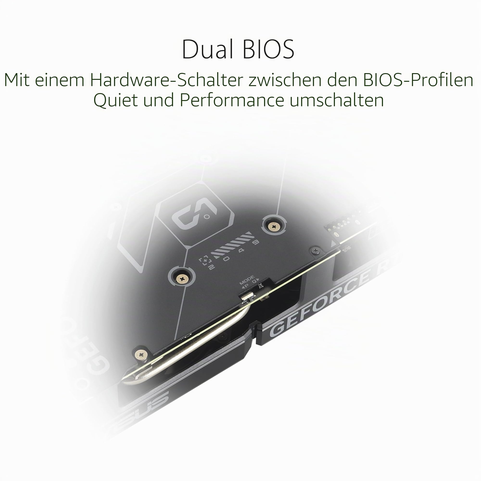 ASUS Dual GeForce RTX 4060 EVO OC Edition 8GB GDDR6 (PCIe 4.0, DLSS 3, HDMI 2.1a, DisplayPort 1.4a, Axial-Tech-Lüfterdesign, 0dB, BIOS, Auto-Extreme-Technologie)