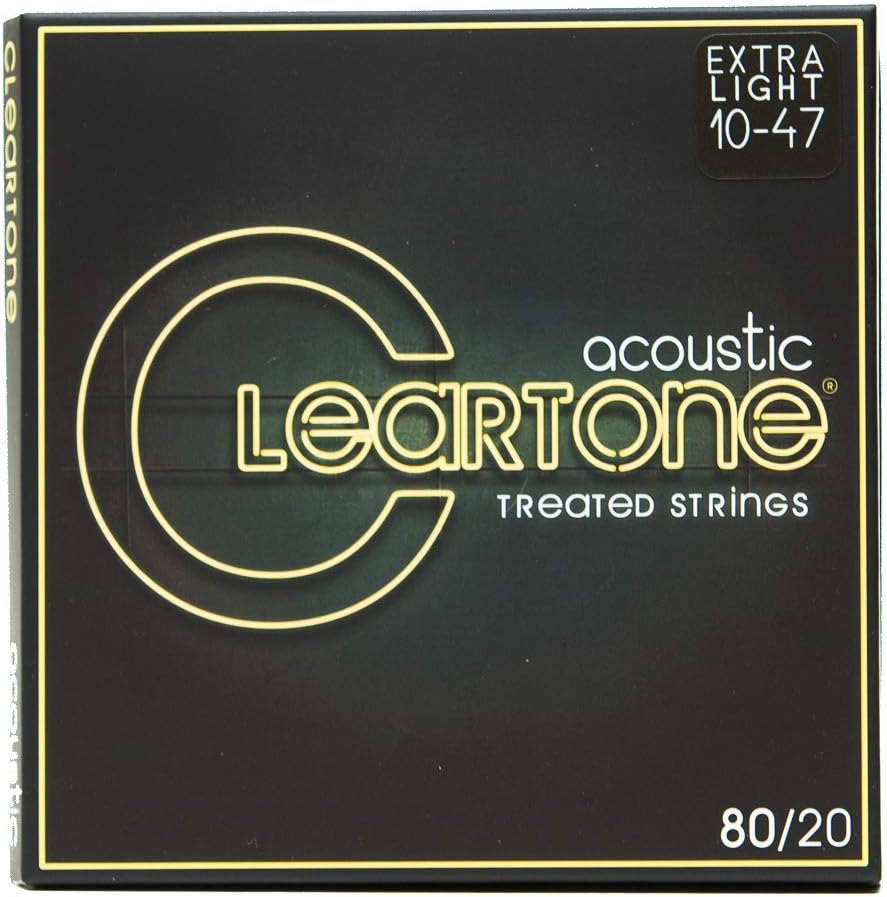 Cleartone 7610 80/20 Bronze Acoustic Strings Extra Light 10-47