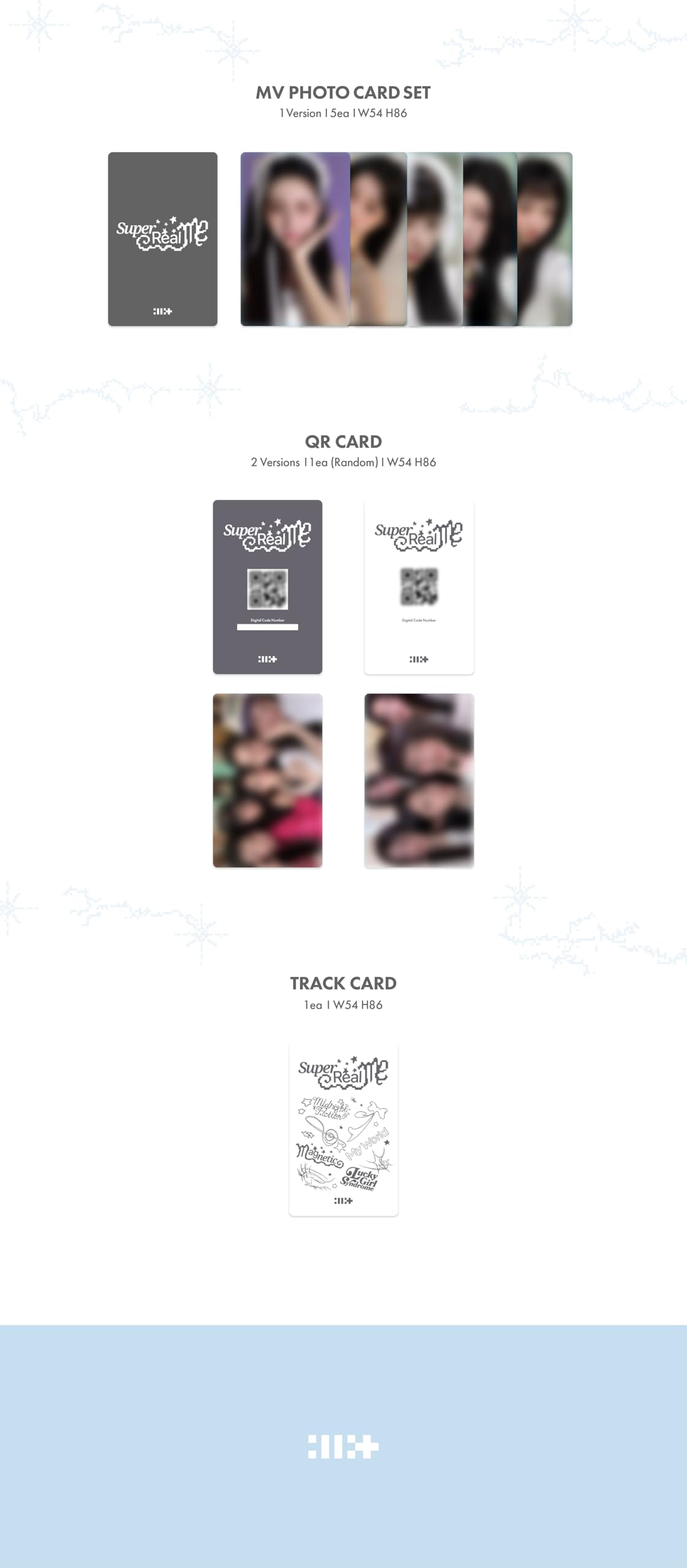 Amazon.co.jp: ILLIT Super Real ME 1st Mini Album Contents+