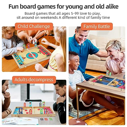 Juego de Mesa QZMTOY 10 en 1 para 3+ años miniatura 4