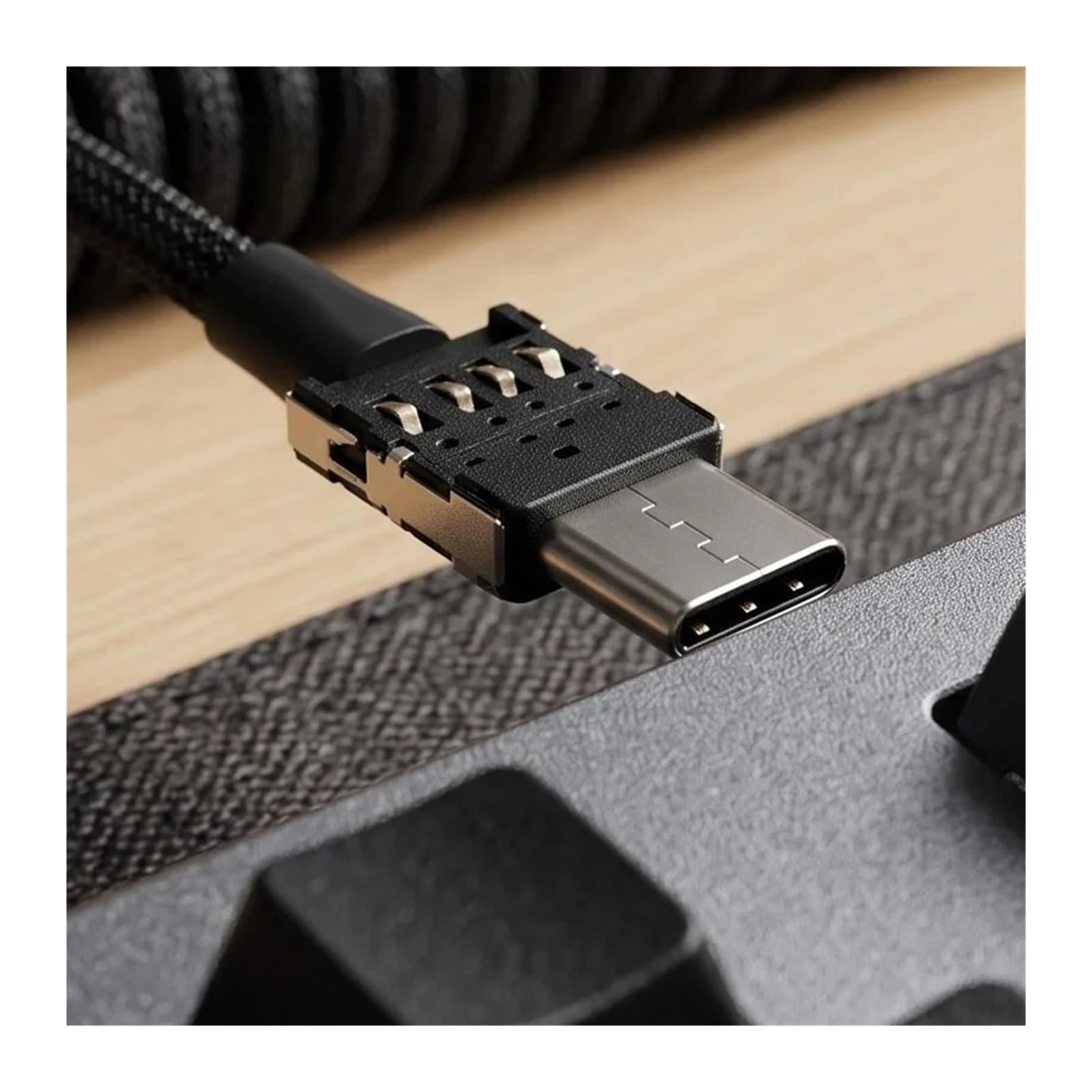 Type C to USB 2.0 OTG Adapter Male to Female Converter for MacBook(3PCS)