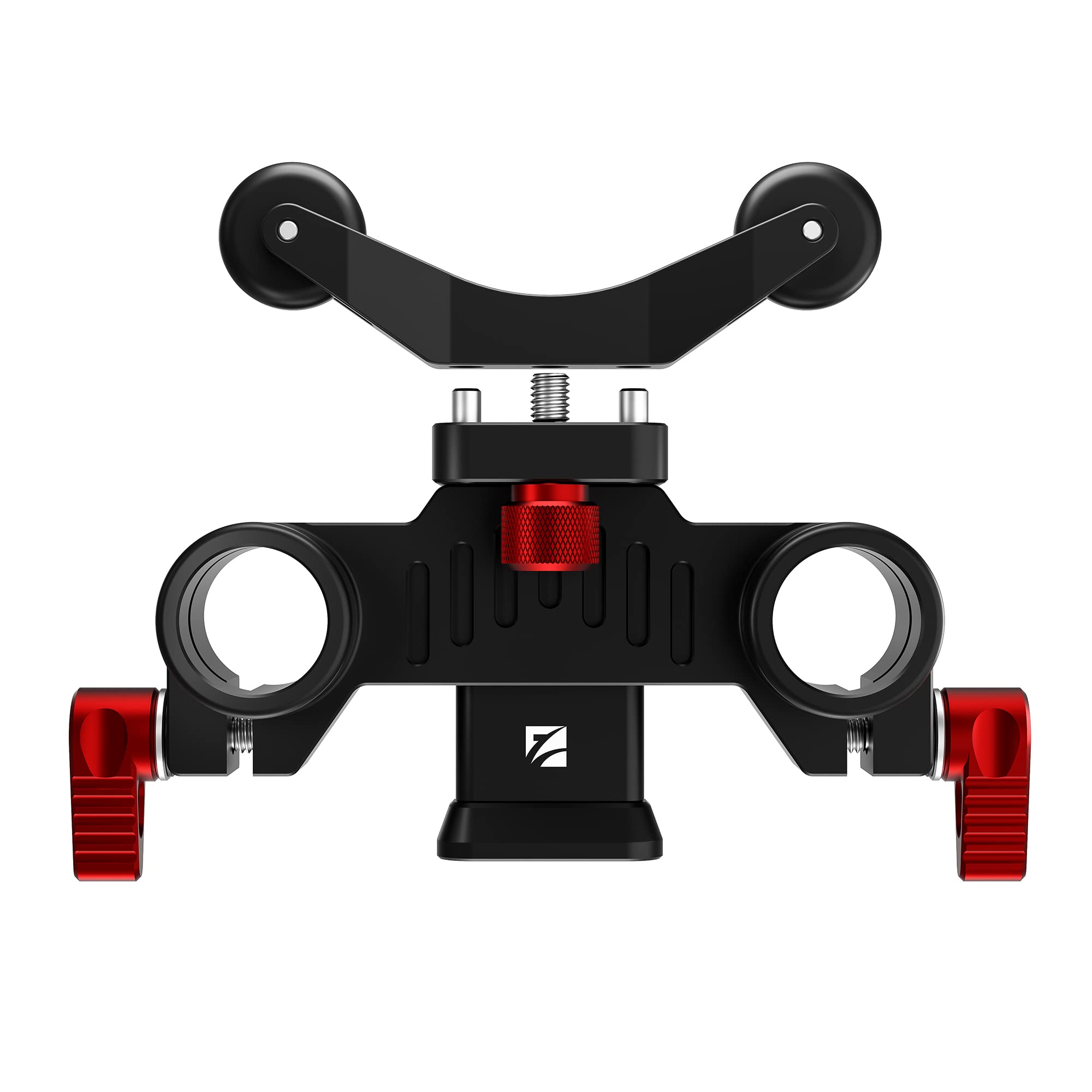 Freewell Adjustable Universal 15mm Rail Mount Support Compatible with Eiger Matte Box, Black - Image 2