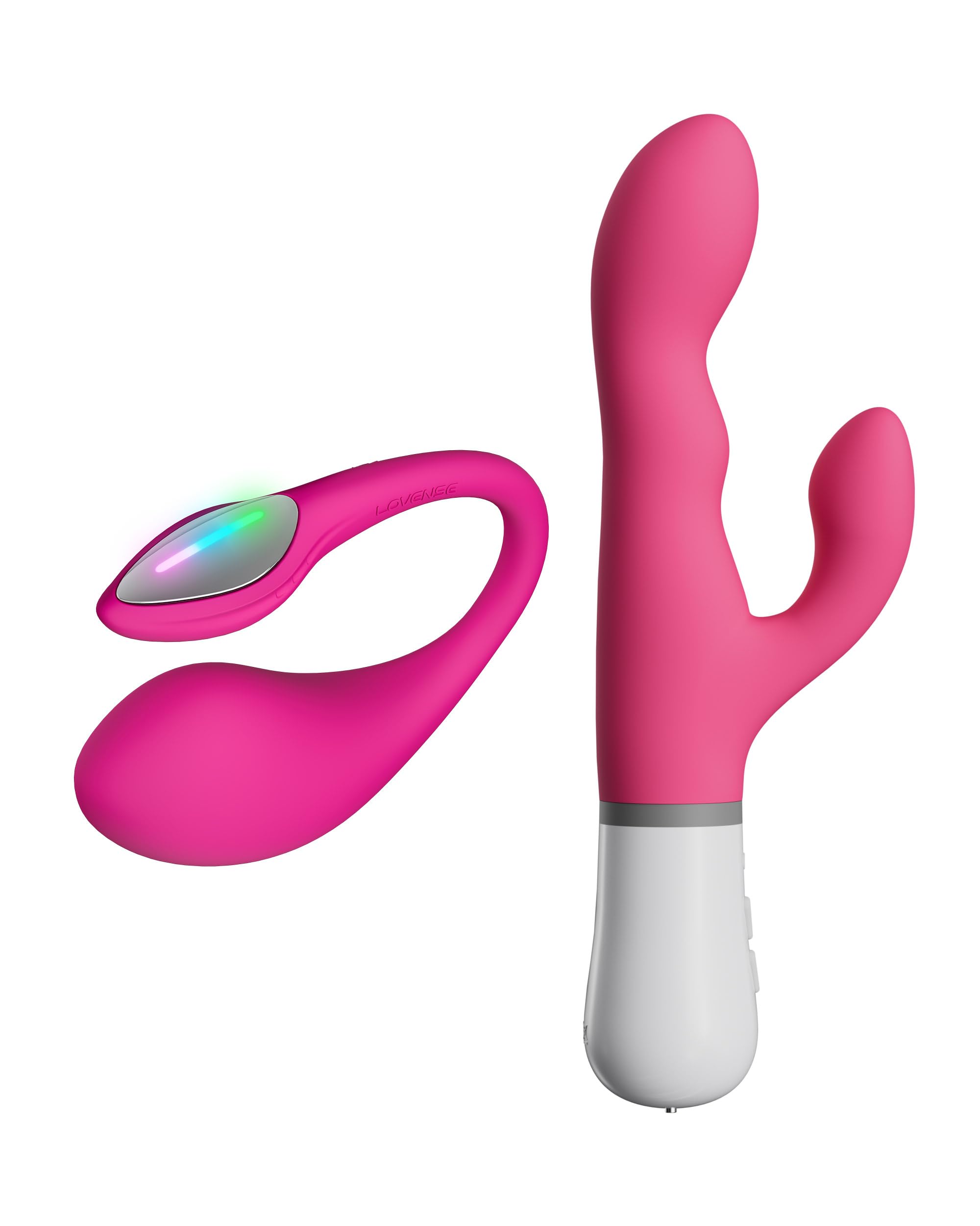 LOVENSE Lush 4 + Nora, Set di Vibratori con App per Punto G e Clitoride