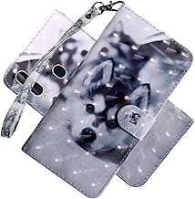 COTDINFOR Case for Samsung Galaxy A60 Case Wallet Cool Animal 3D Effect Painted PU Leather Flip Magnetic Clasp Card Holder Stand Cover for Samsung Galaxy A60 Cute Husky BX COTDINFOR Case for Samsung Galaxy A60 Case Wallet Cool Animal 3D Effect Painted PU Leather Flip Magnetic Clasp Card Holder Stand Cover for Samsung Galaxy A60 Cute Husky BX