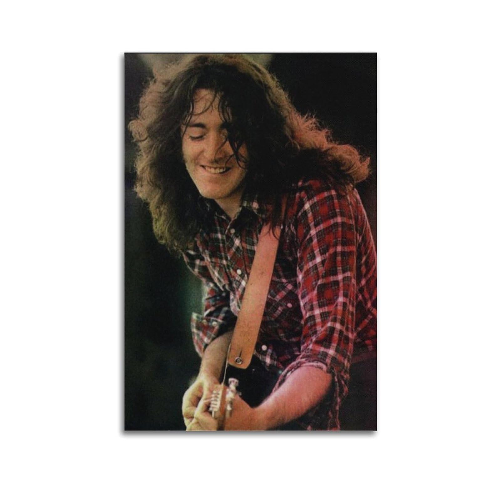 TESUXYEHH Singer Rory Gallagher Poster Poster Decorative Painting Canvas Wall Posters And Art Picture Print Modern Family Bedroom Decor Posters 12x18inch(30x45cm)