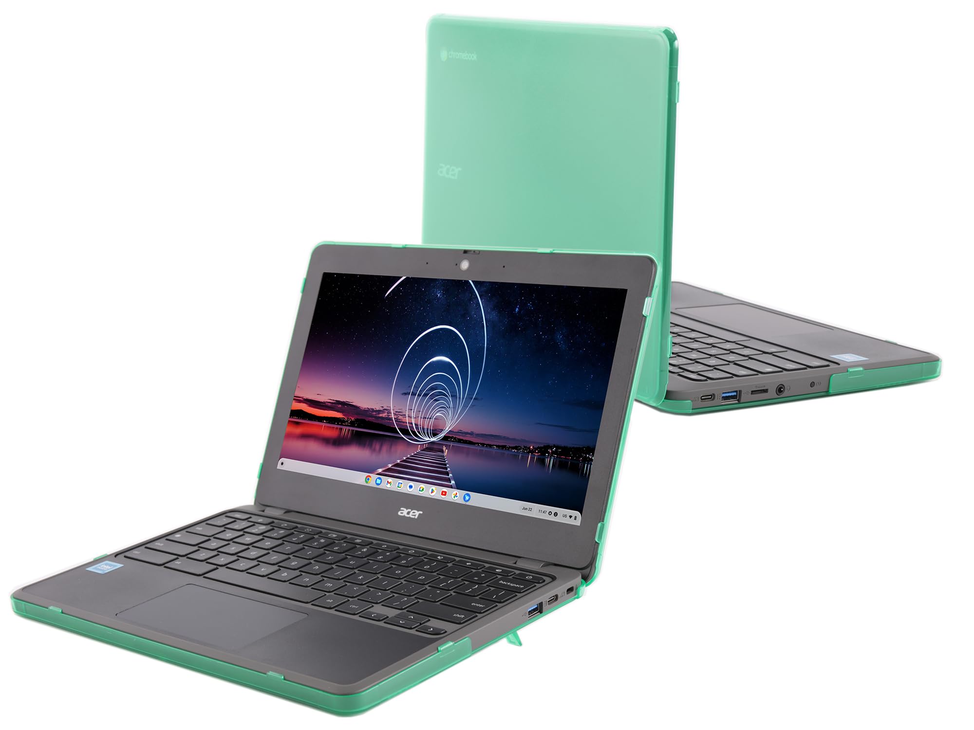Custodia Rigida MCover® Per Acer Chromebook 15 CB315-1H (15.6″) – Trasparente, 9 Colori