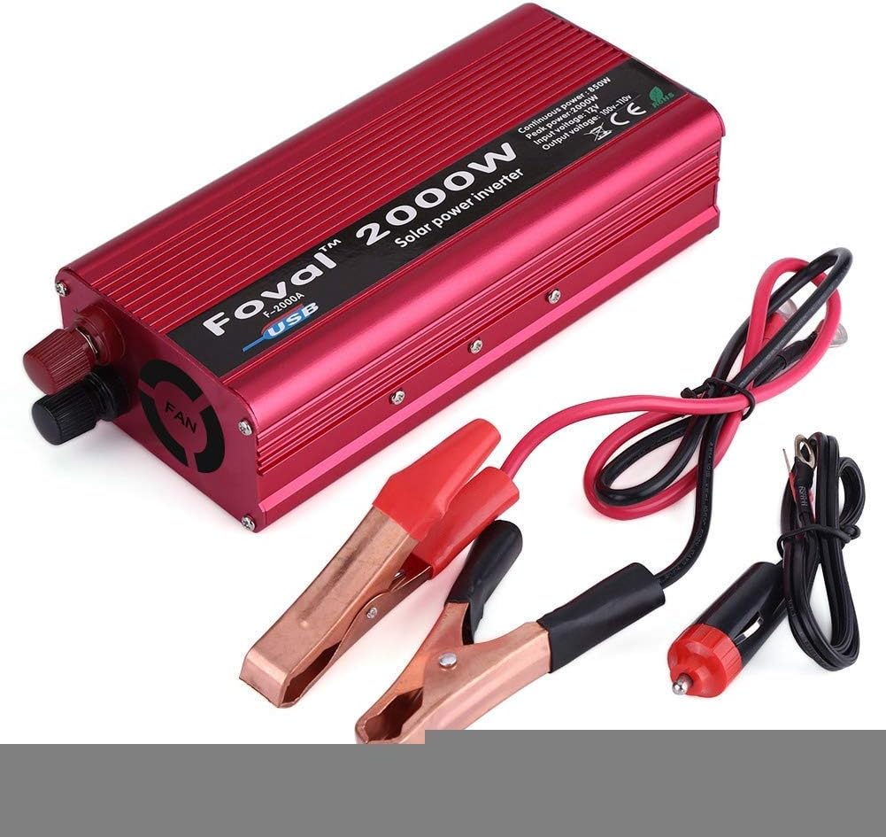 2000 watt Car Power Inverter with Multiple Outlets