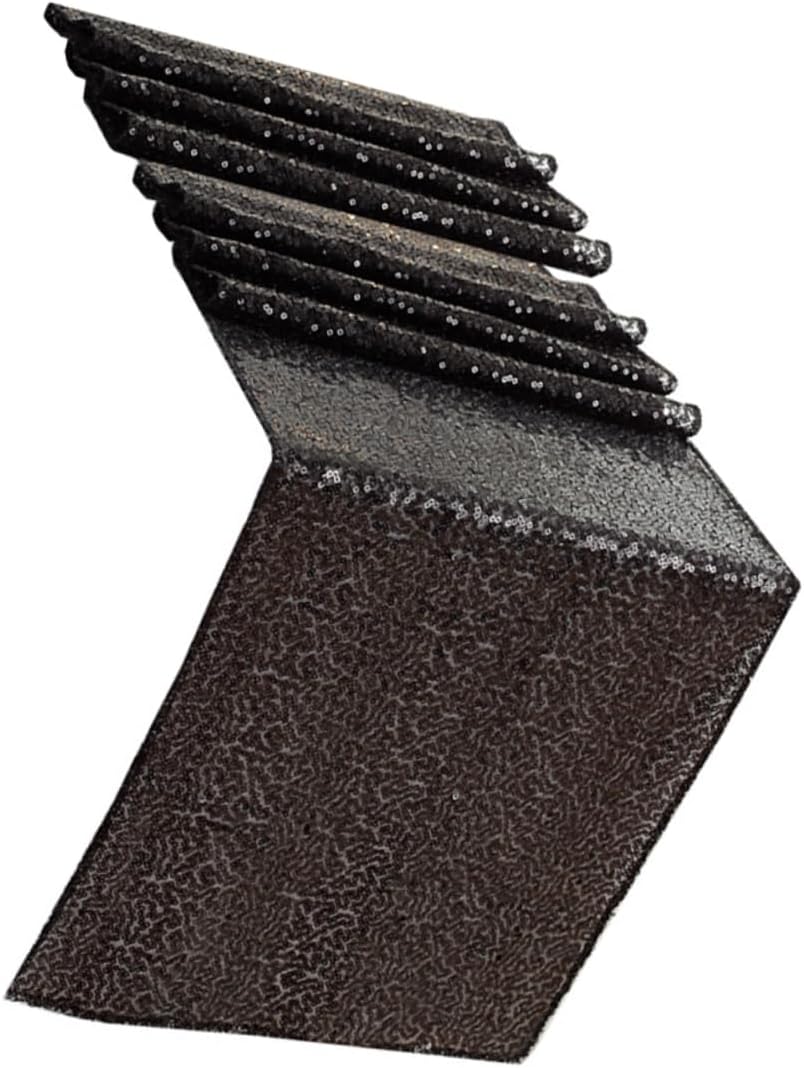 COLLBATH Sequin Tablecloth Sequin Table Runner Glitter Table Runner