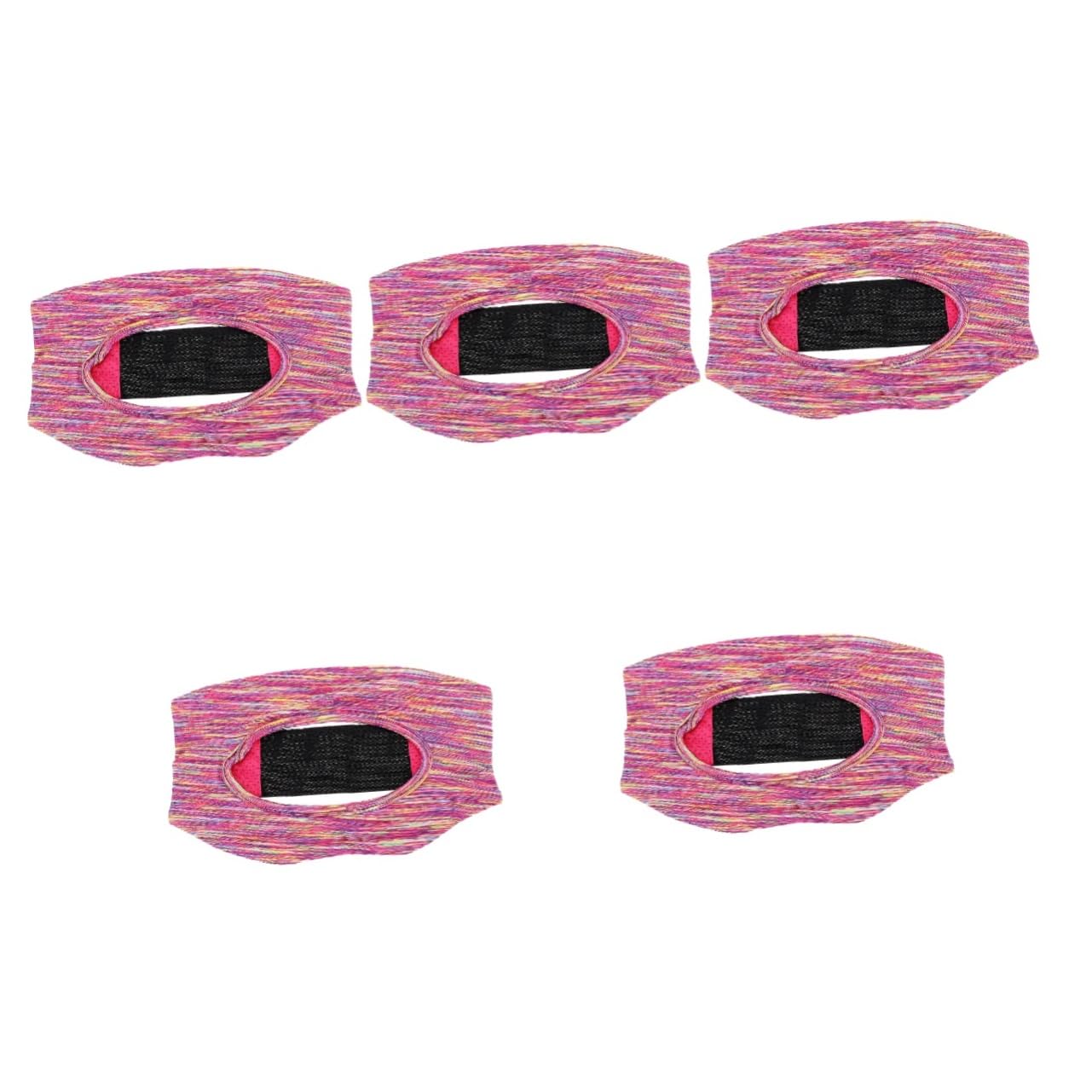 DOITOOL 5 Piezas Gafas de Realidad Virtual Band Venda Ojo Respirable Cubierta de Ojo para VR Accesorios VR Auriculares Cubierta del Ojo del Auricular VR Cubierta de la máscara VR Relleno