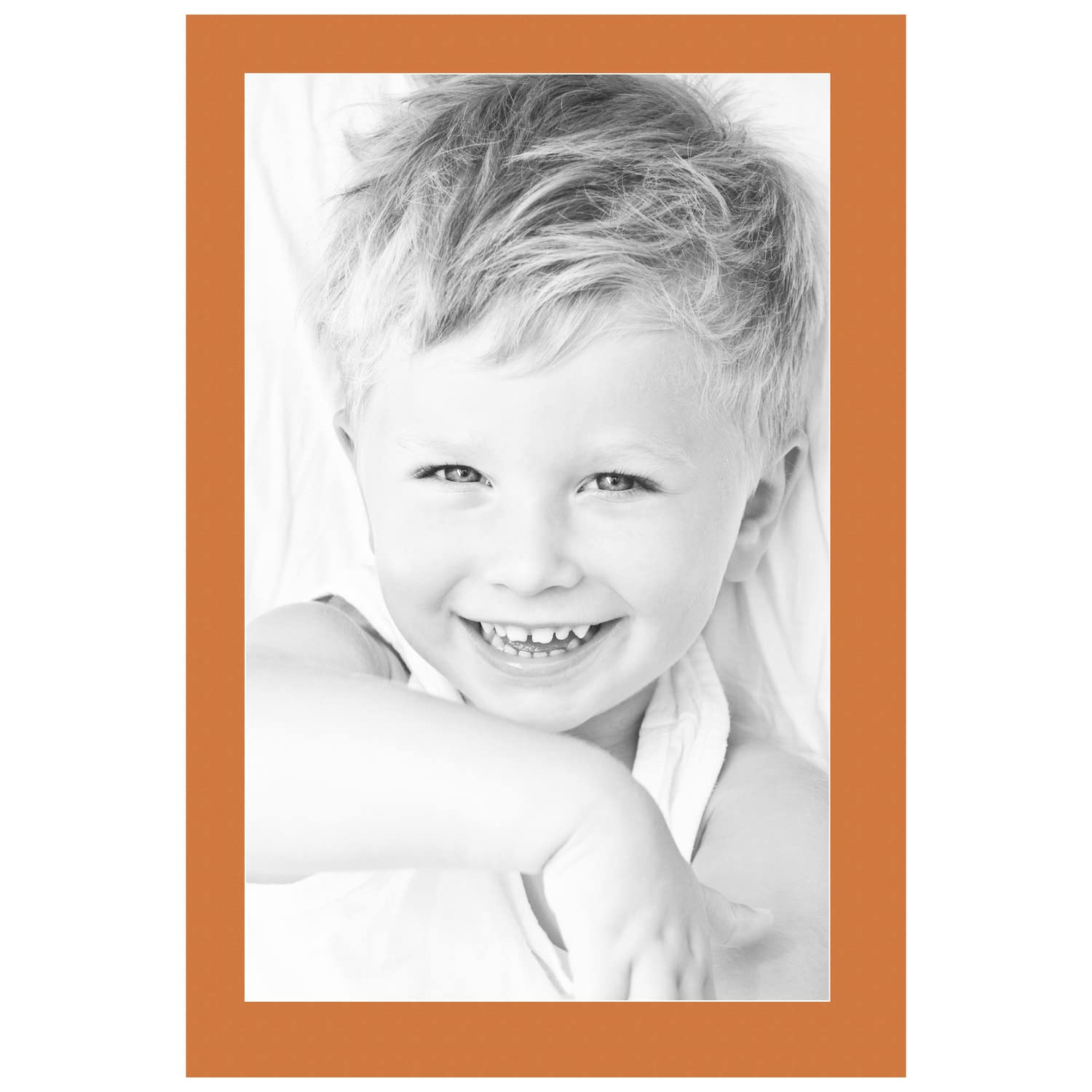 17x27 Tangerine / Octoberfest Custom Mat for Picture Frame with 13x23 opening size (Mat Only, Frame NOT Included)