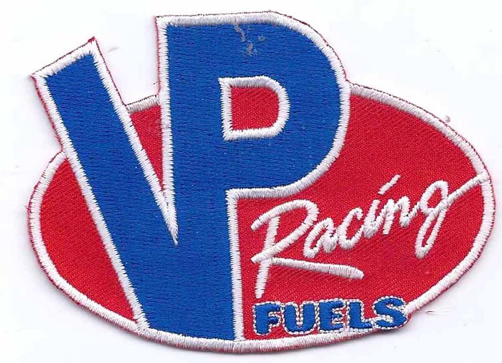 Patches DIY VP Fuel Logo Racing Embroidered Patch Iron on/Sew Size: 3.5" x 2.5"