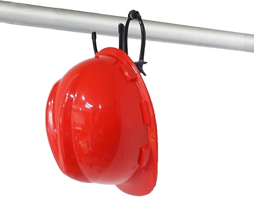 Miniatura 6 de Soporte ajustable de acero para cascos, soporte de pared para casco de bomberos de bomberos, soporte de montaje en pared, gancho portátil para
