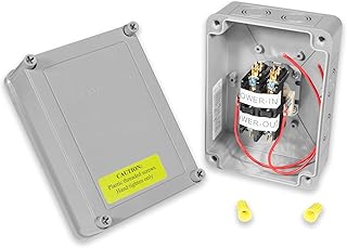 1522 Pump Start Relay (with housing), 3 HP, 110V/220V, 24V Coil, for Stimulation Systems