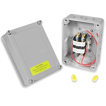1522 Pump Start Relay with Housing, 3 HP, 110V/220V | 24V Coil, For Stimulation Systems