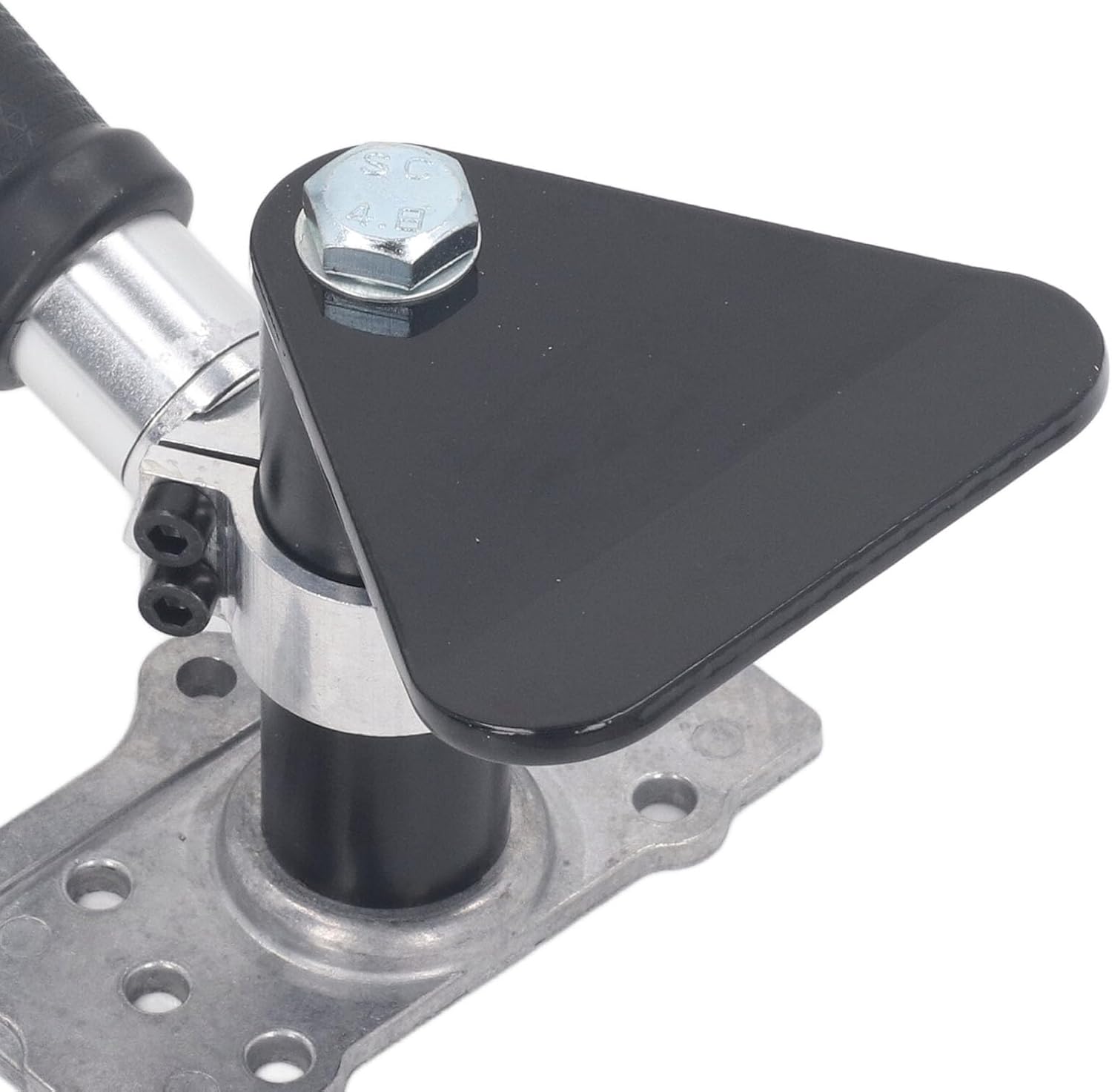 Drywall Flat Box Extension Handle, Aluminum Alloy Flat Finishing Extension Handle, Angle Adjustable Flat Finisher Box Handle for Plasterboard Wallboard