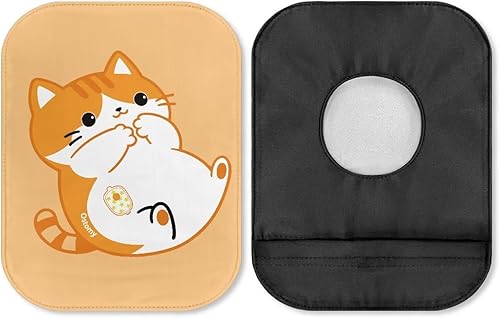 Miniatura 19 de Rnyleeg Bolsas de colostomía para mujer, 1 paquete de fundas de ostomía con cierre de flores de colibrí con cierre, suministros de ostomía Colibrí