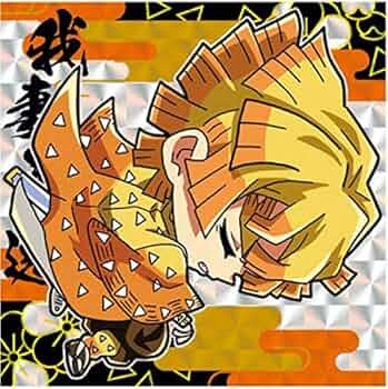 Amazon.co.jp: 【鬼滅3-24.我妻善逸 (スーパーレア)】 鬼滅の刃